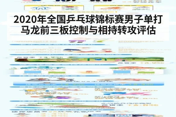 2020年全国乒乓球锦标赛男子单打马龙前三板控制与相持转攻评估